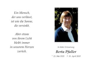 Sterbebildchen_Pfaller_Berta