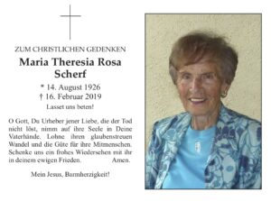 Sterbebildchen_Scherf_Theresia